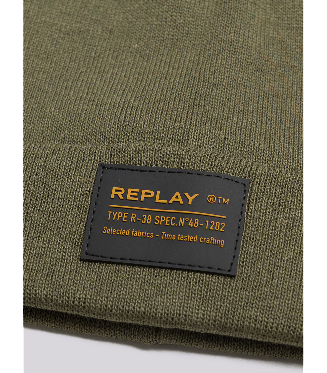 REPLAYラベル付きビーニー 詳細画像 ミリタリー 3